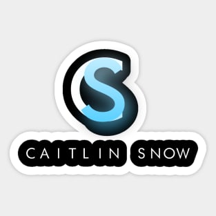 Caitlin Snow logo Sticker